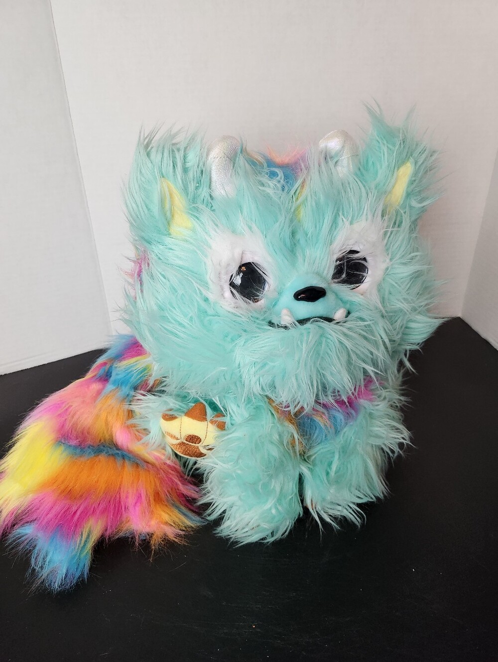 Furlings Finley the Dragon Interactive Plush Light Up Eyes Funrise